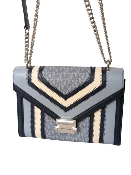 Michael Kors Handbags - Whitney Medium Color-Block and Signature Logo Shoulder Bag